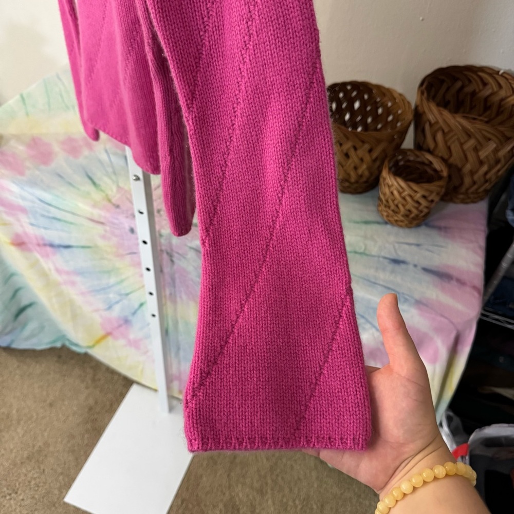 Ann Taylor Pink Crew Neck Sweater - Picture 3 of 7
